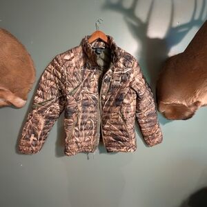 Men's Camouflage Puffer Jacket